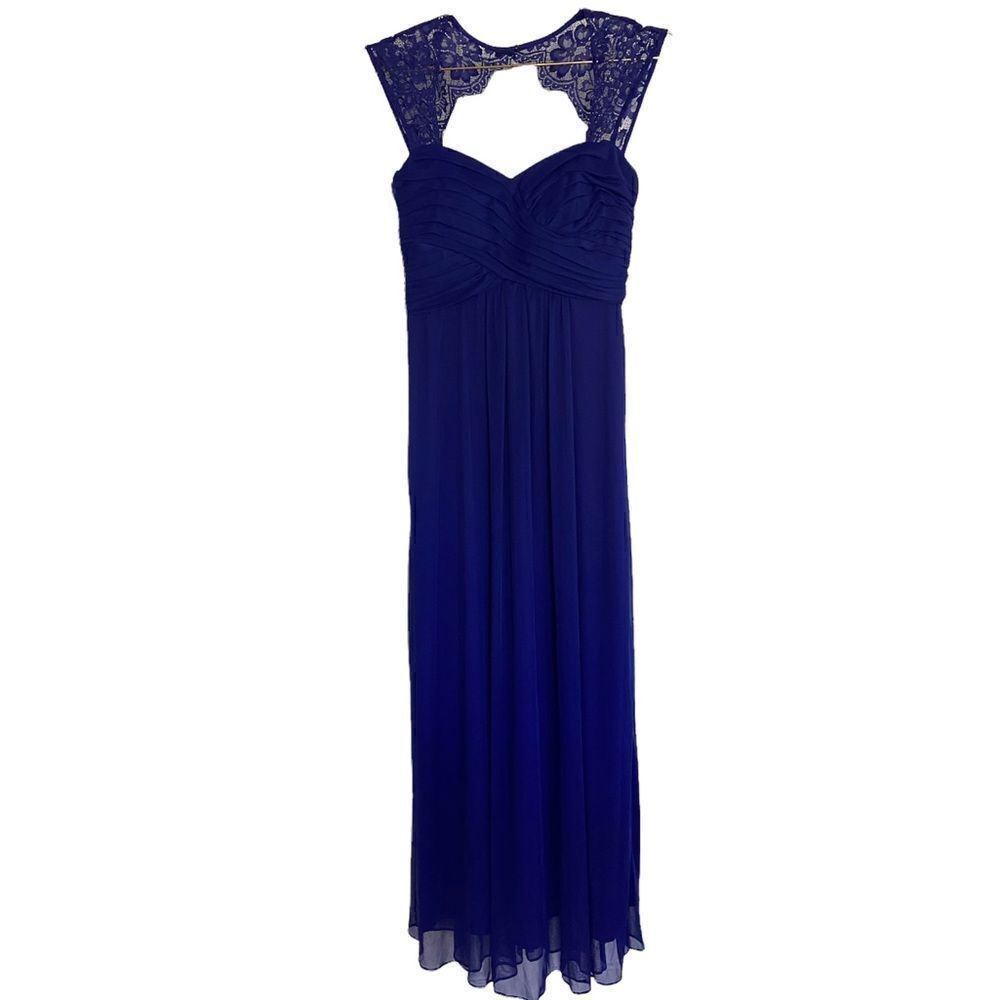 Scarlett Blue Sweetheart Neckline Gown || size 4